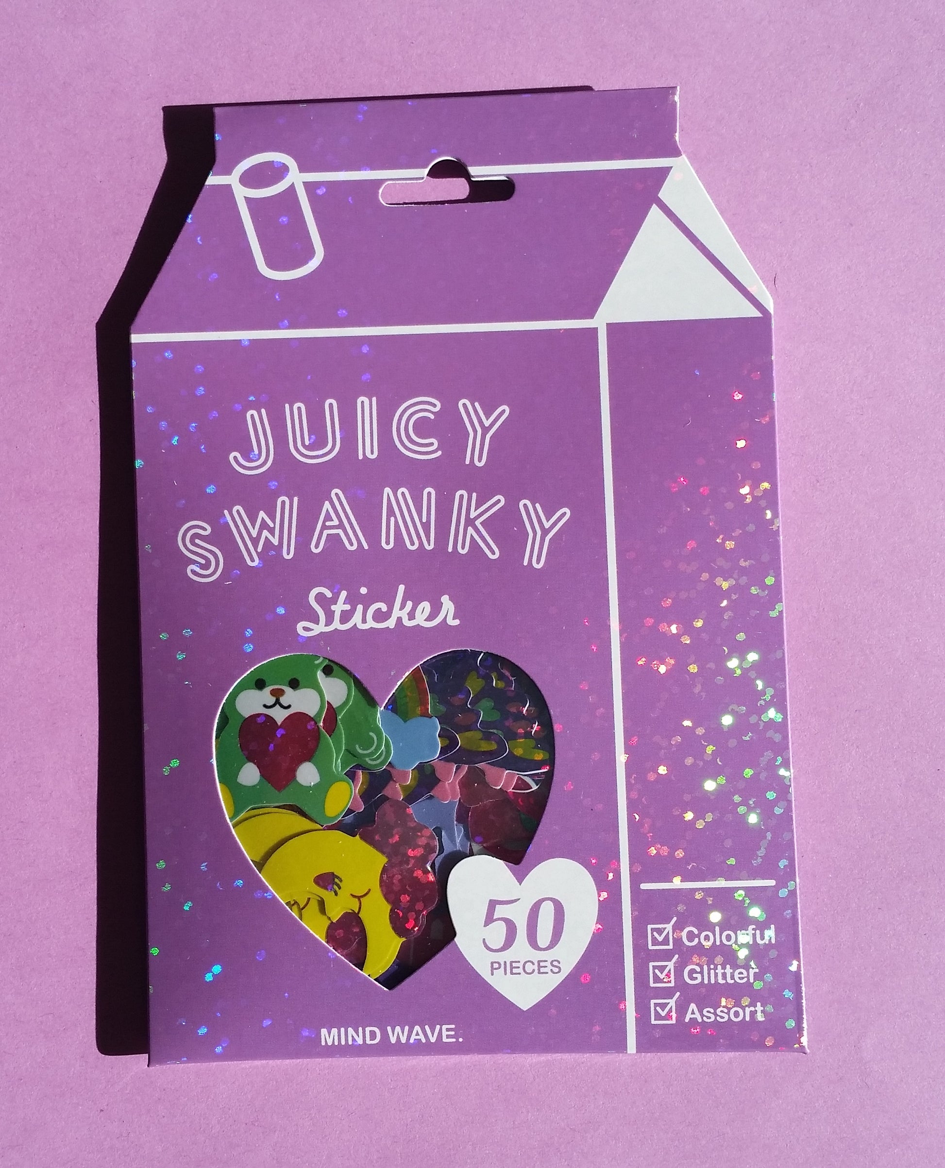 Unicorn Princess Sticker Flakes - 50 pieces Holographic Stickers - The Crafts and Glitter Shop