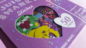Unicorn Princess Sticker Flakes - 50 pieces Holographic Stickers