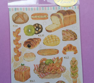 Bakery Pearlescent Stickers - 1 sheet