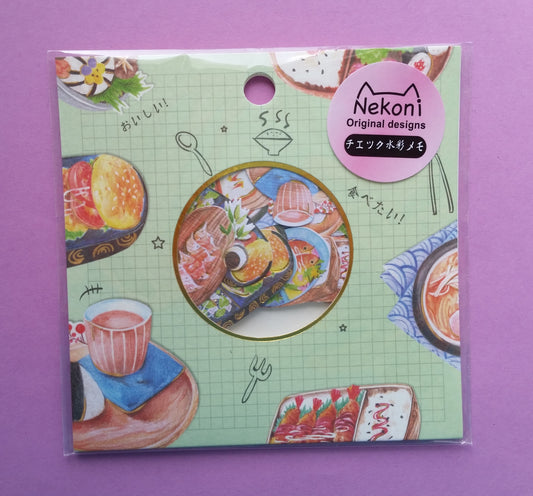 Asian Food & Bentos Sticker Flakes