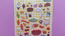 Load image into Gallery viewer, Food Puffy Stickers - 1 sheet
