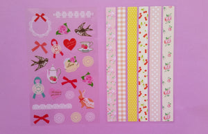 Floral Stickers - 2 sheets