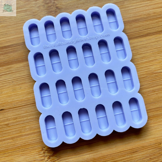 20mm Capsule Silicone Mold - The Crafts and Glitter Shop
