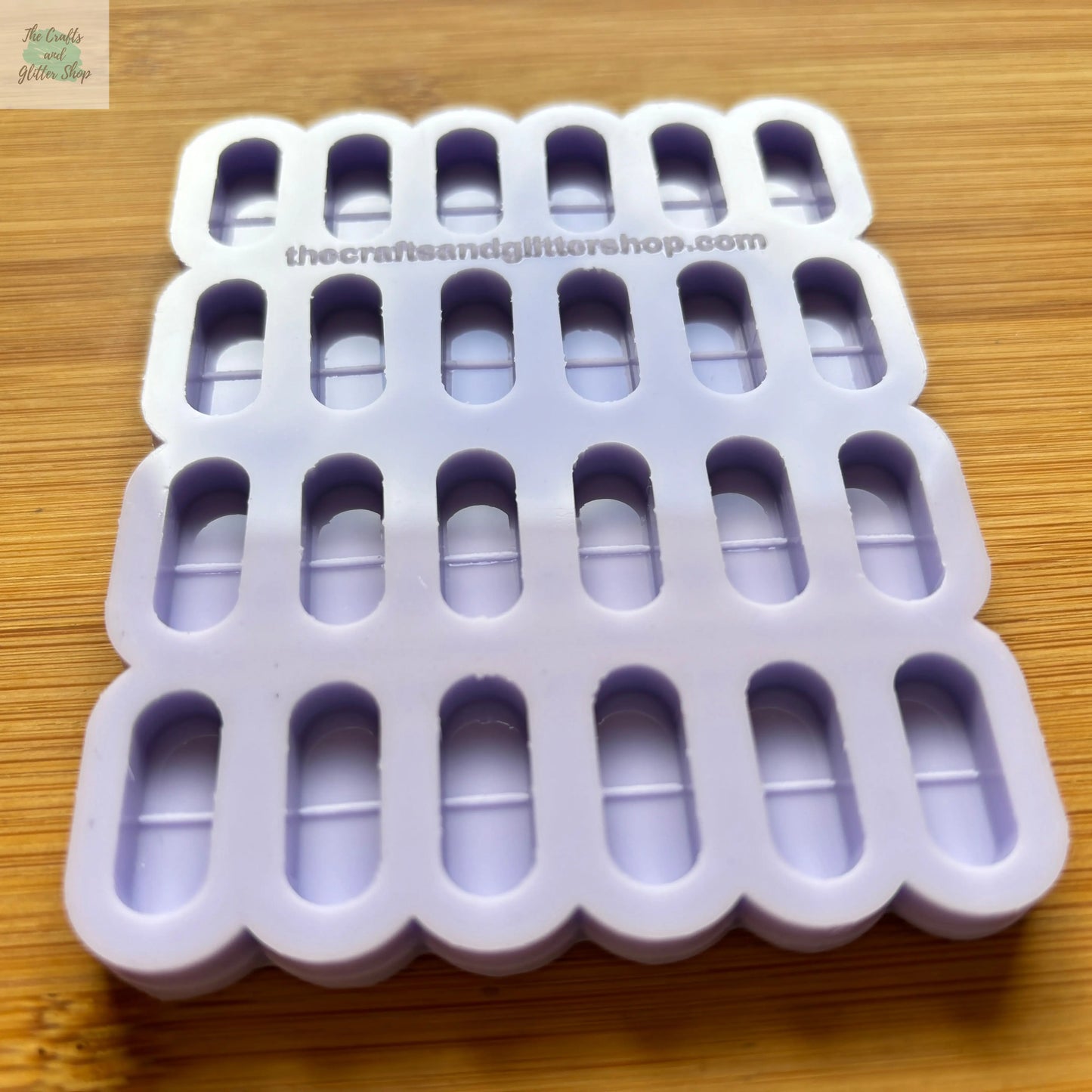 20mm Capsule Silicone Mold - The Crafts and Glitter Shop