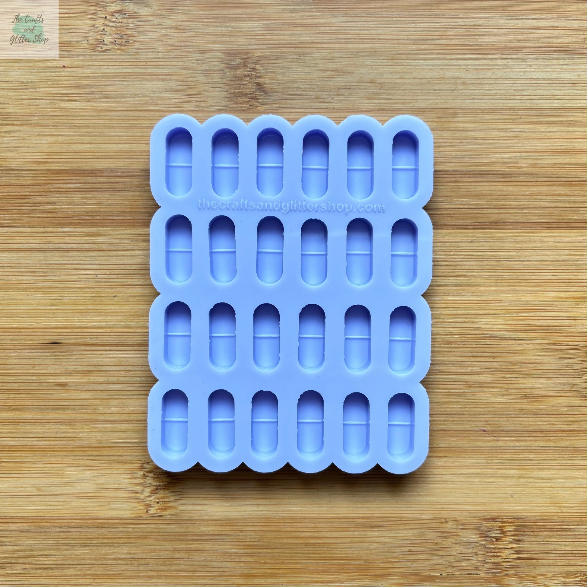20mm Capsule Silicone Mold - The Crafts and Glitter Shop