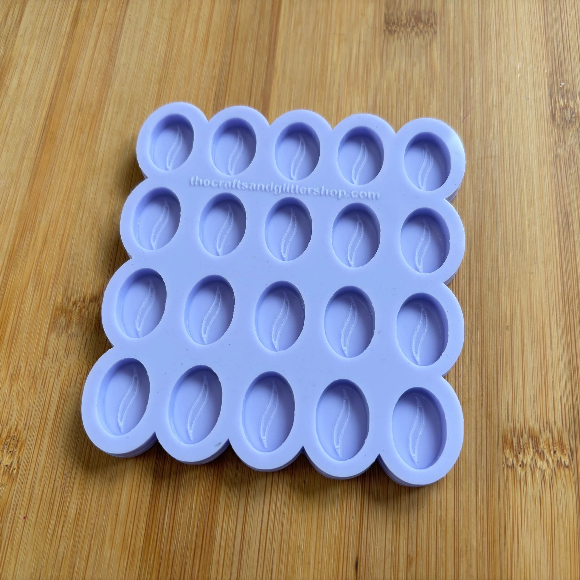 20mm Coffee Bean Silicone Mold - The Crafts and Glitter Shop