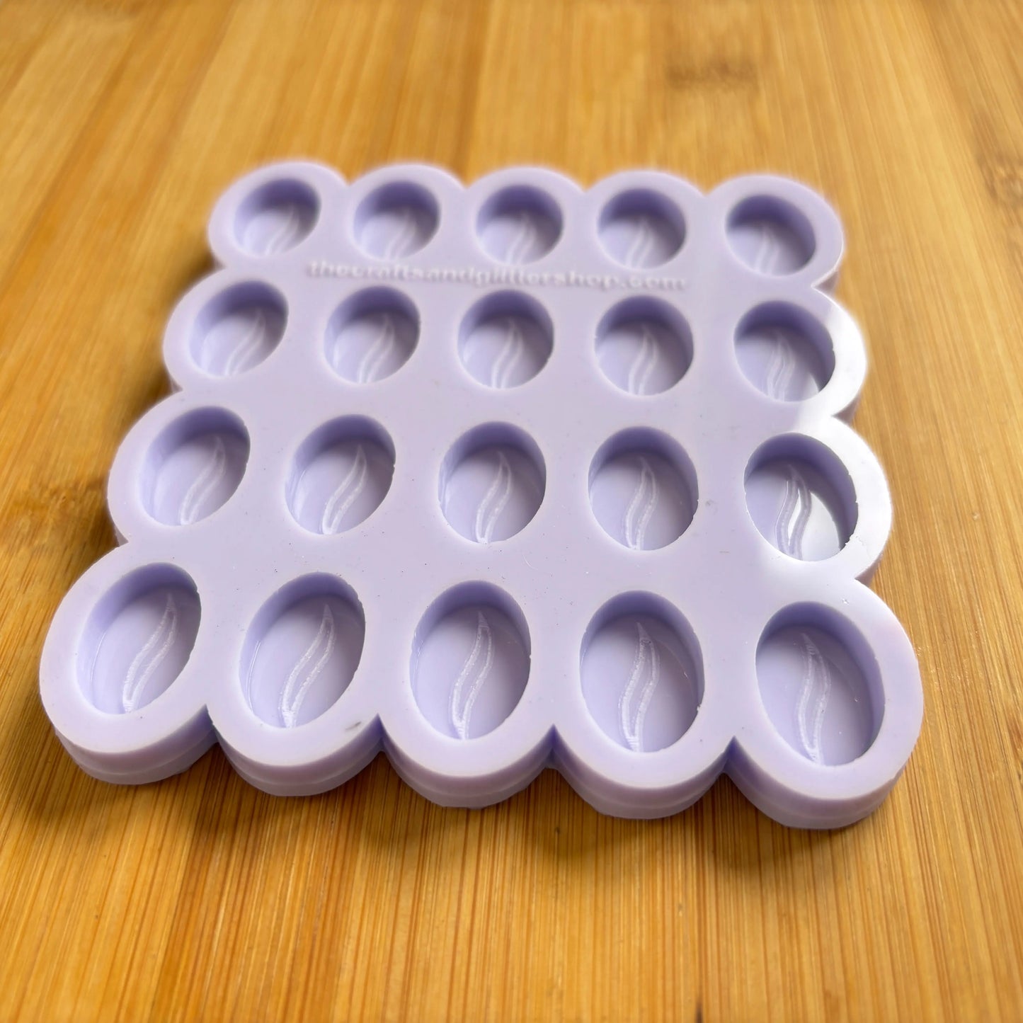 20mm Coffee Bean Silicone Mold - The Crafts and Glitter Shop