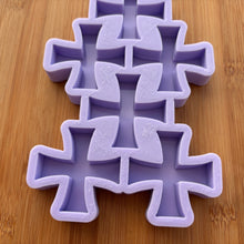 Load image into Gallery viewer, 2 inch Swiss Cross Silicone Mold
