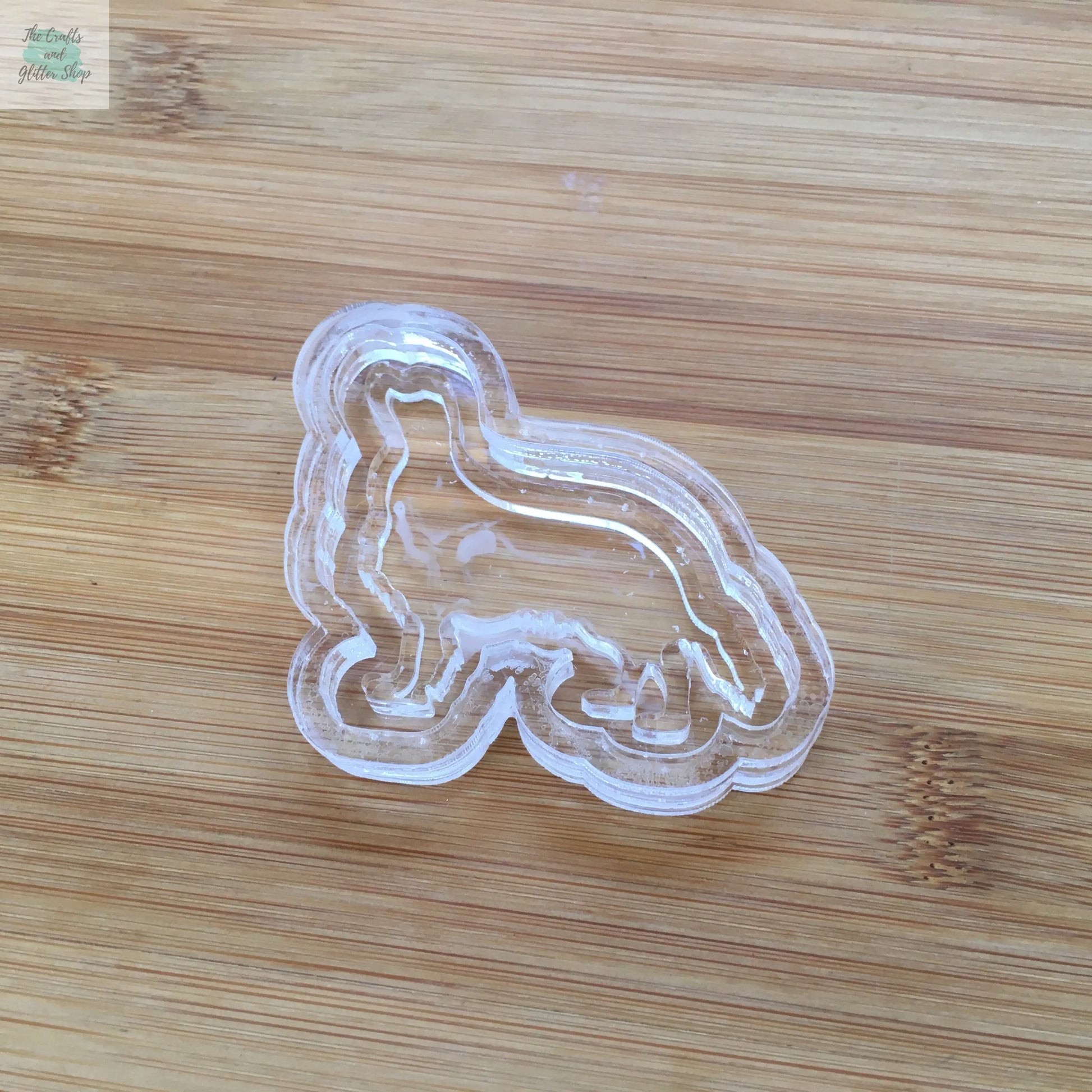 2" Cavalier King Charles Spaniel Acrylic Mold Blank - The Crafts and Glitter Shop