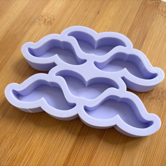 2" Mustache Silicone Mold - The Crafts and Glitter Shop
