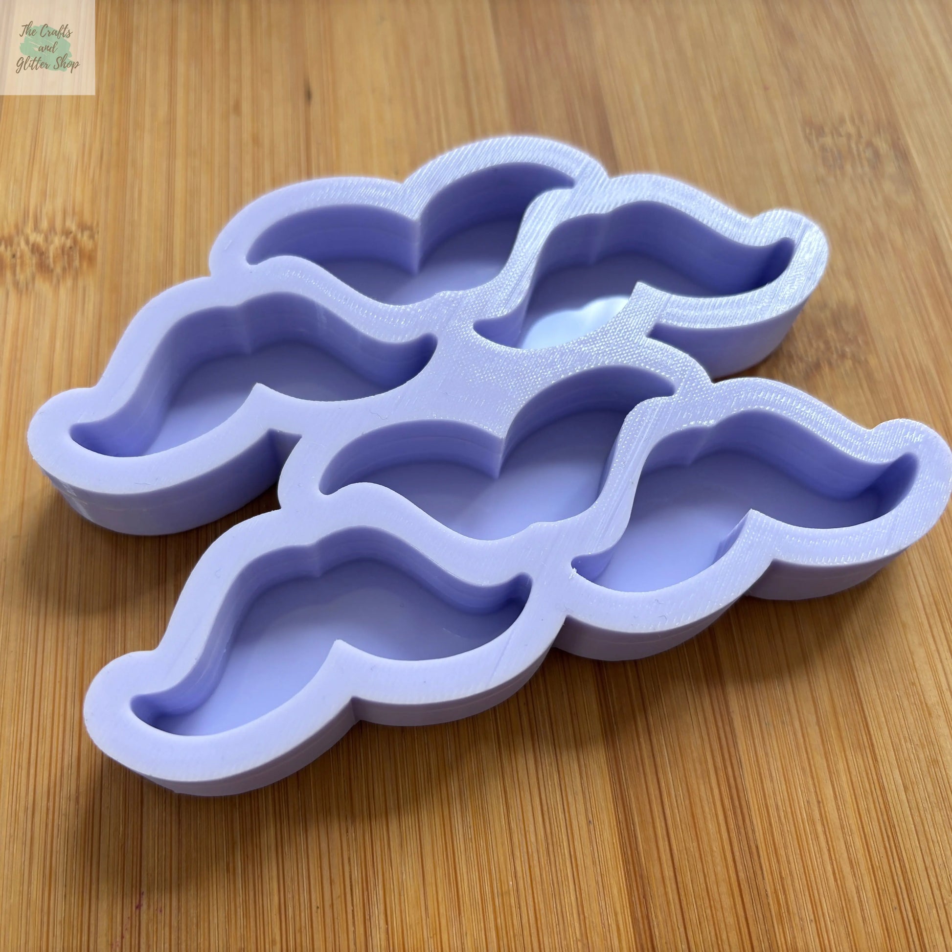 2" Mustache Silicone Mold - The Crafts and Glitter Shop