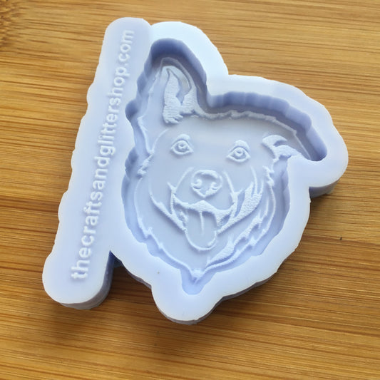 2.1" Australian Shepherd Silicone Mold