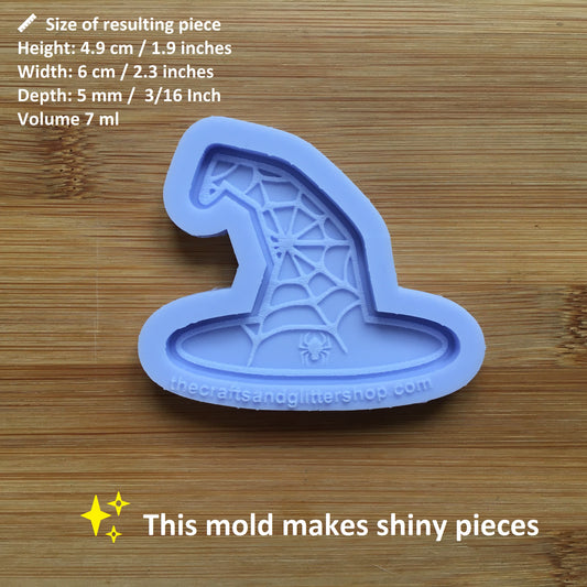 2.3" Wizard's Hat Silicone Mold