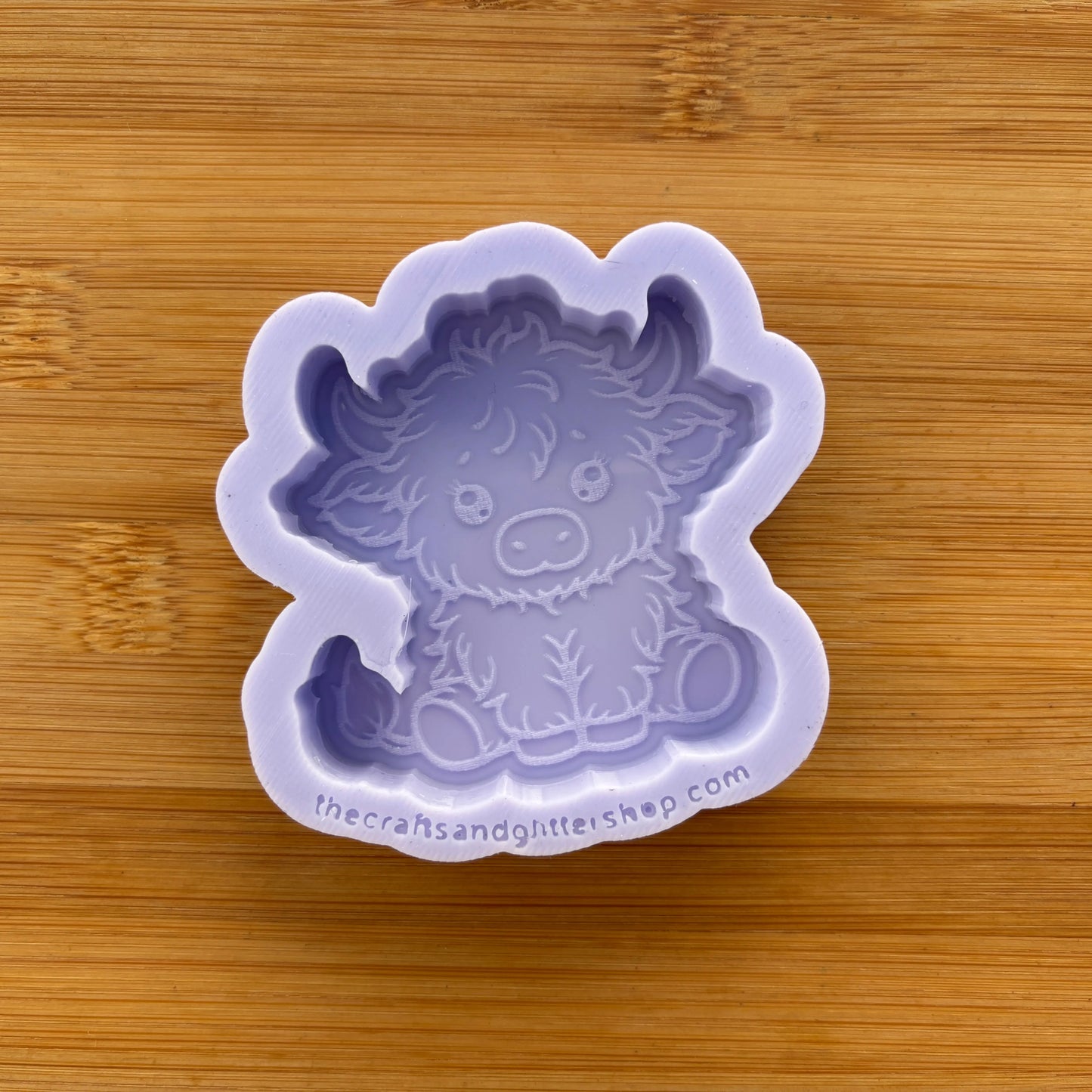 2.5" Highland Cow Silicone Mold