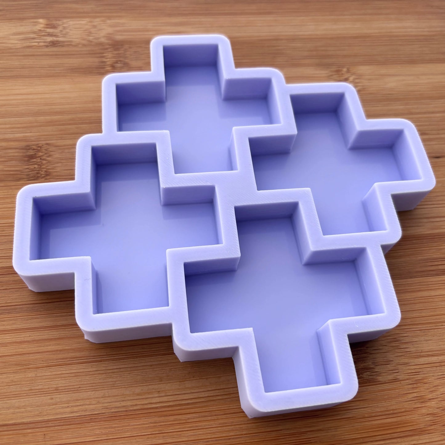 2.5 inch Swiss Cross Silicone Mold