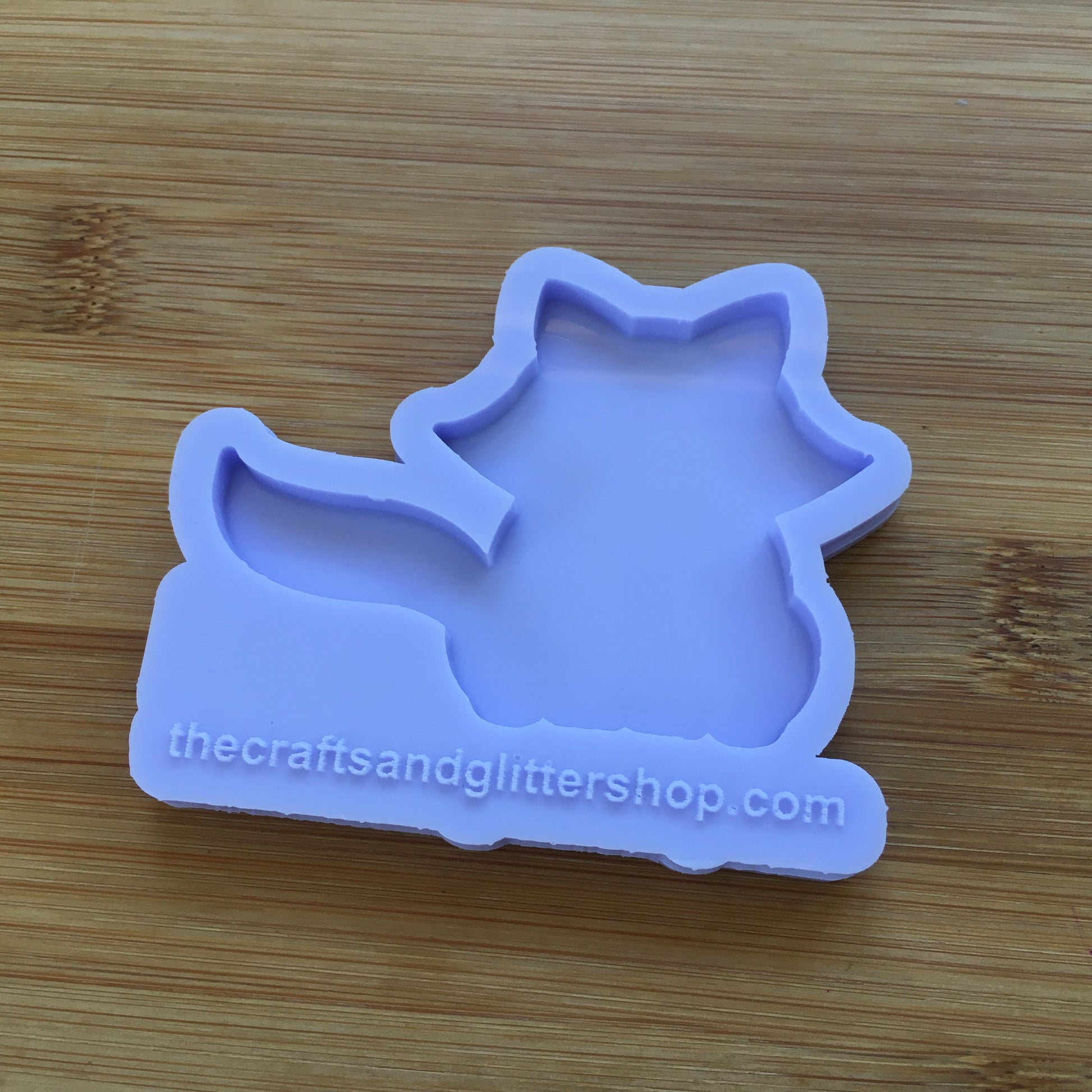2.7" Raccoon Silicone Mold