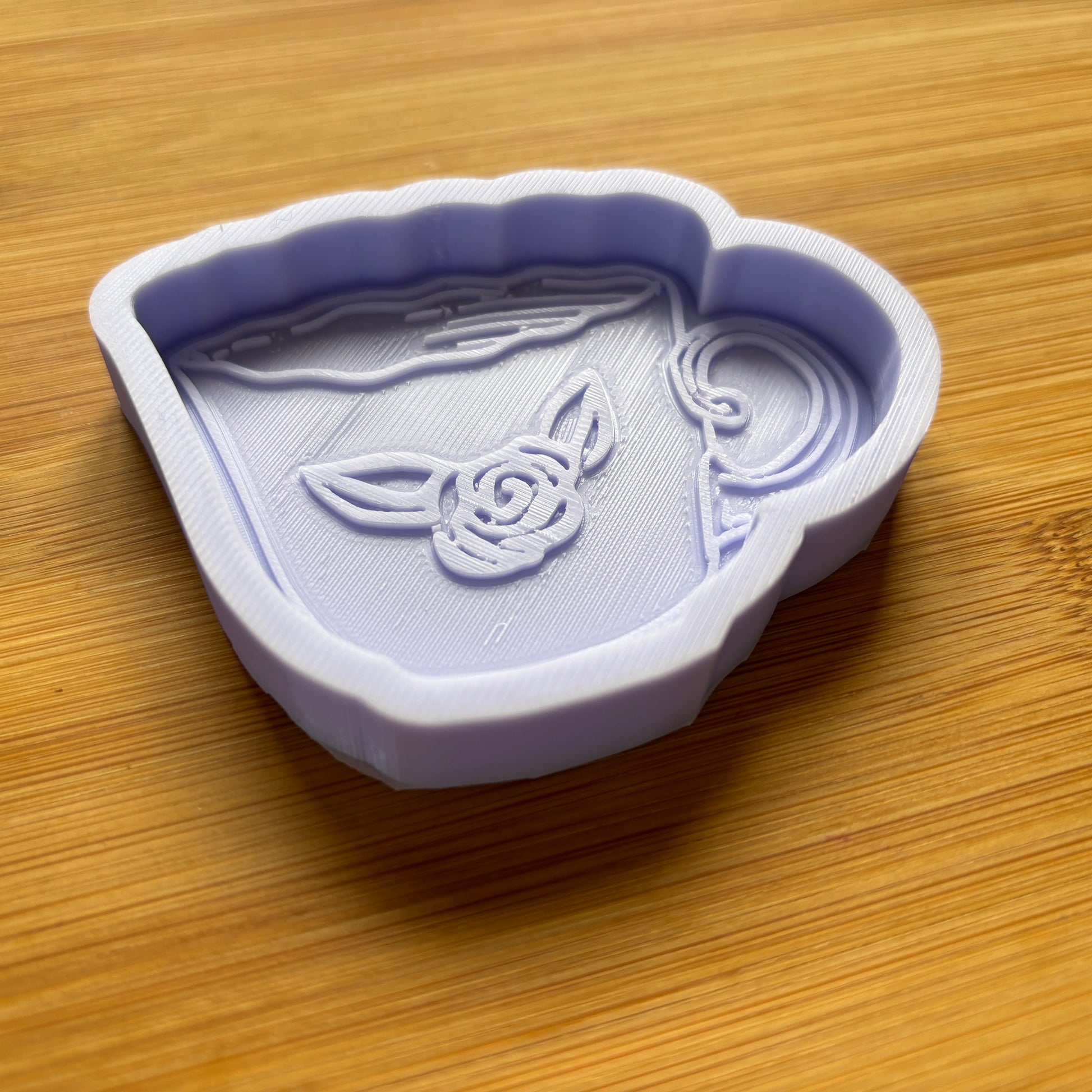 2.8" Floral Teacup Silicone Mold