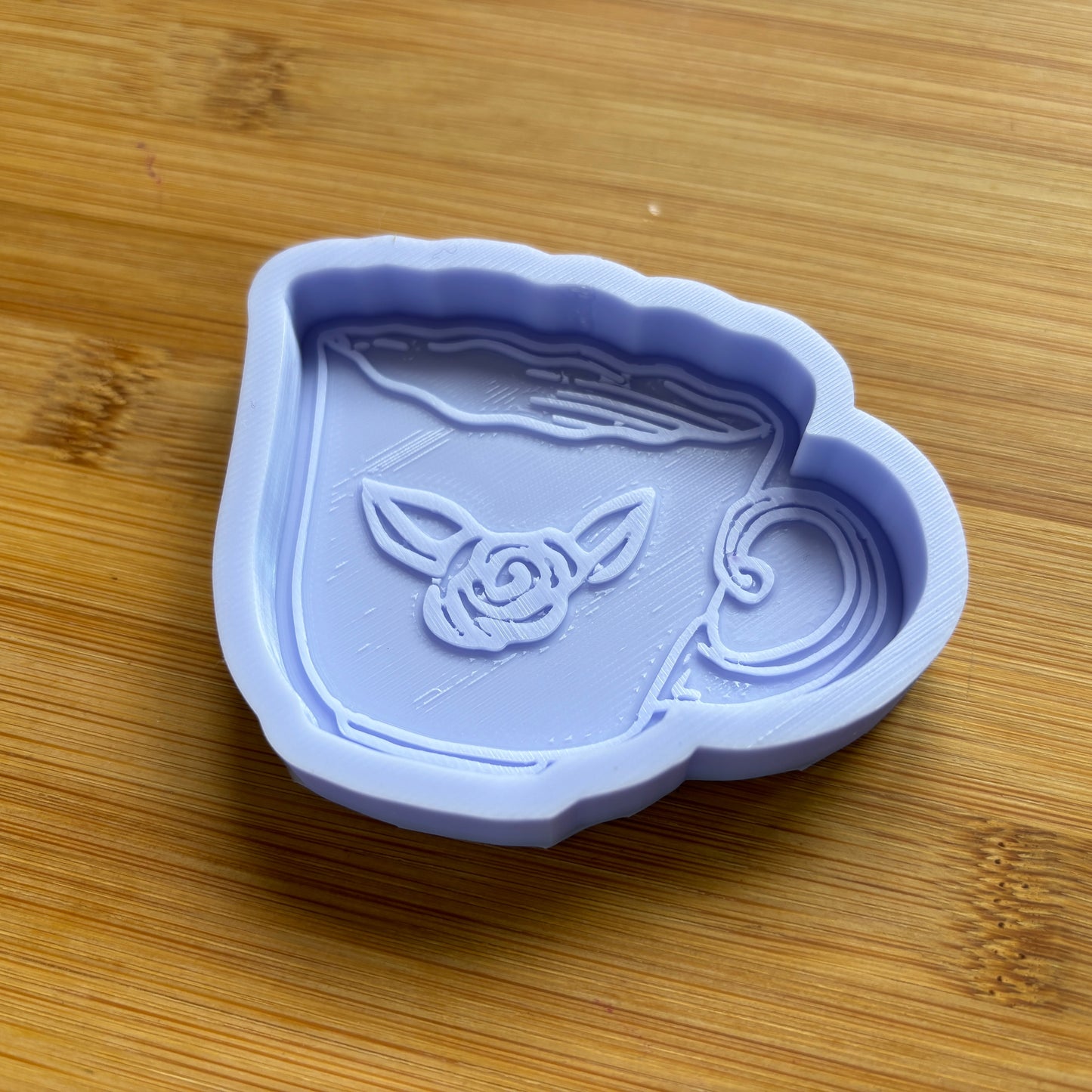 2.8" Floral Teacup Silicone Mold