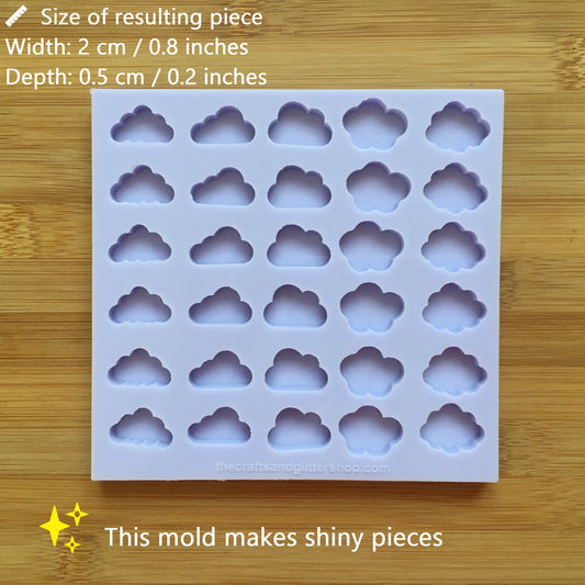 2cm Clouds Mix Silicone Mold