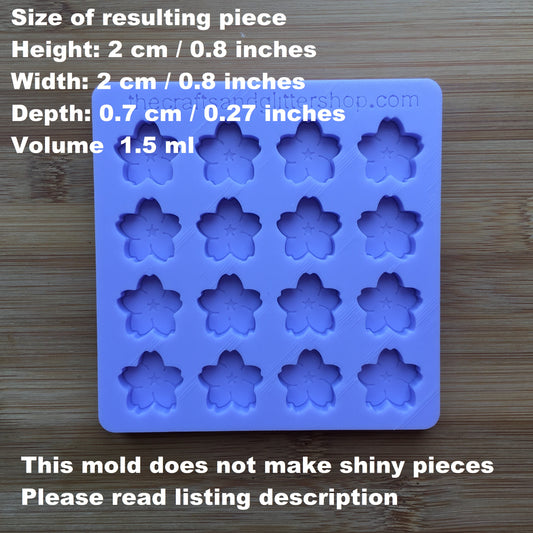 2cm Sakura Silicone Mold