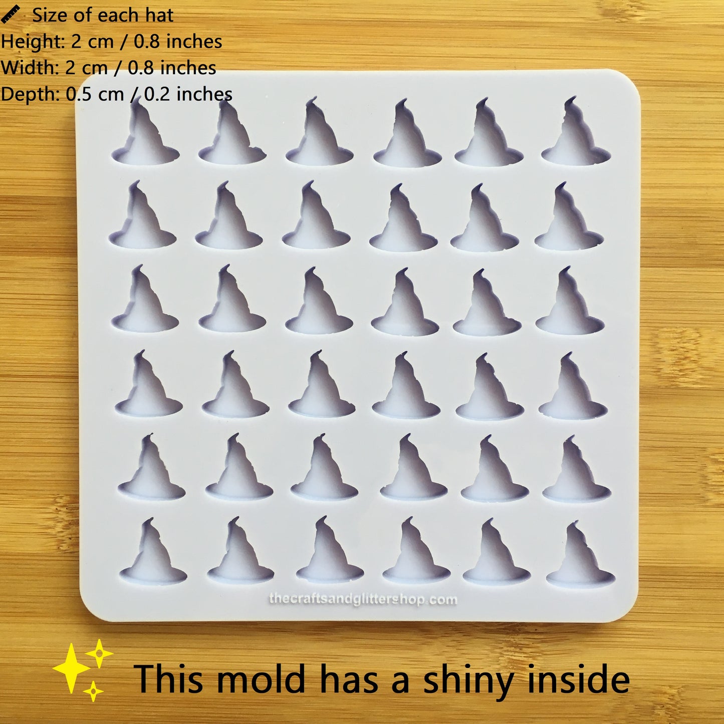 2cm Witchs Hat Silicone Mold