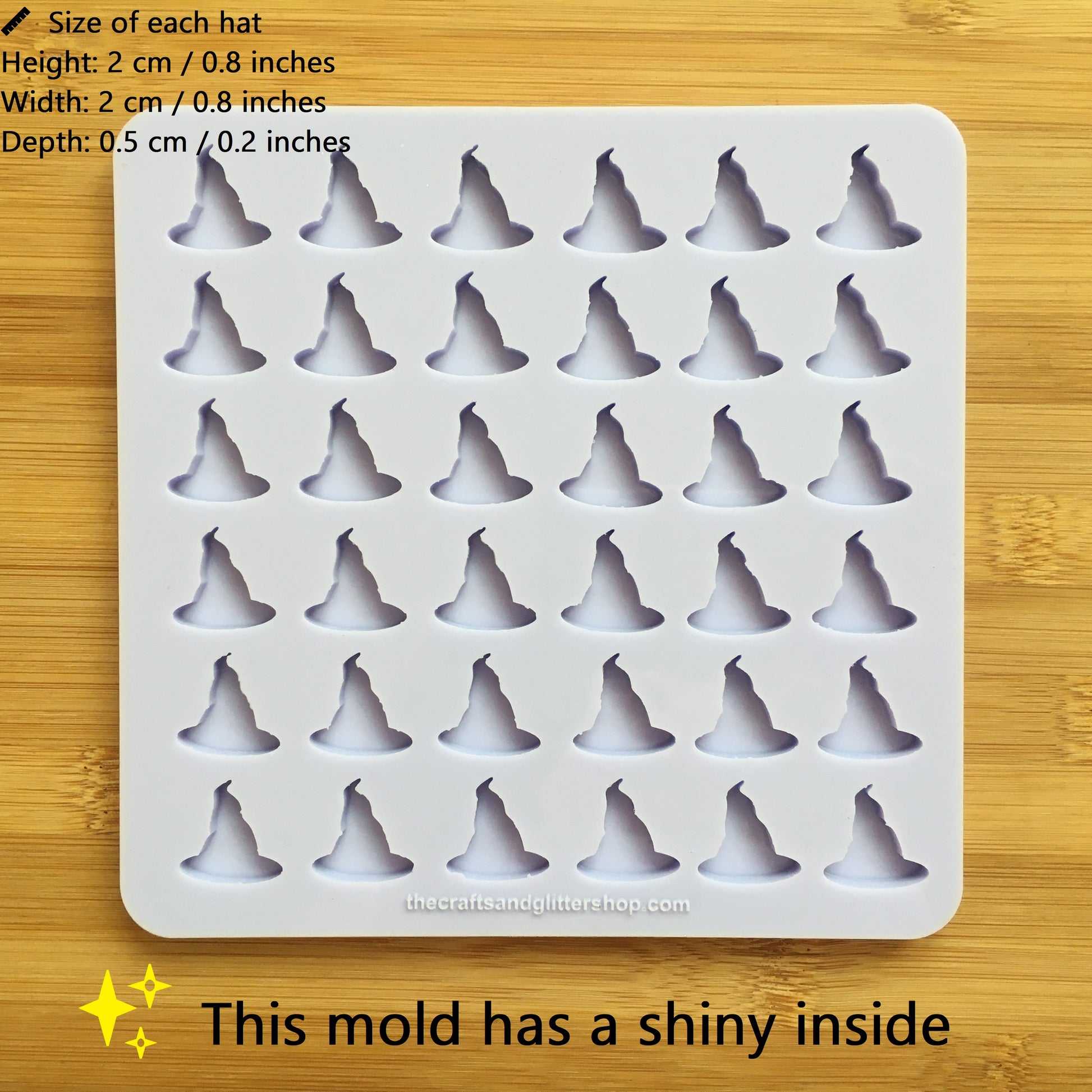 2cm Witchs Hat Silicone Mold