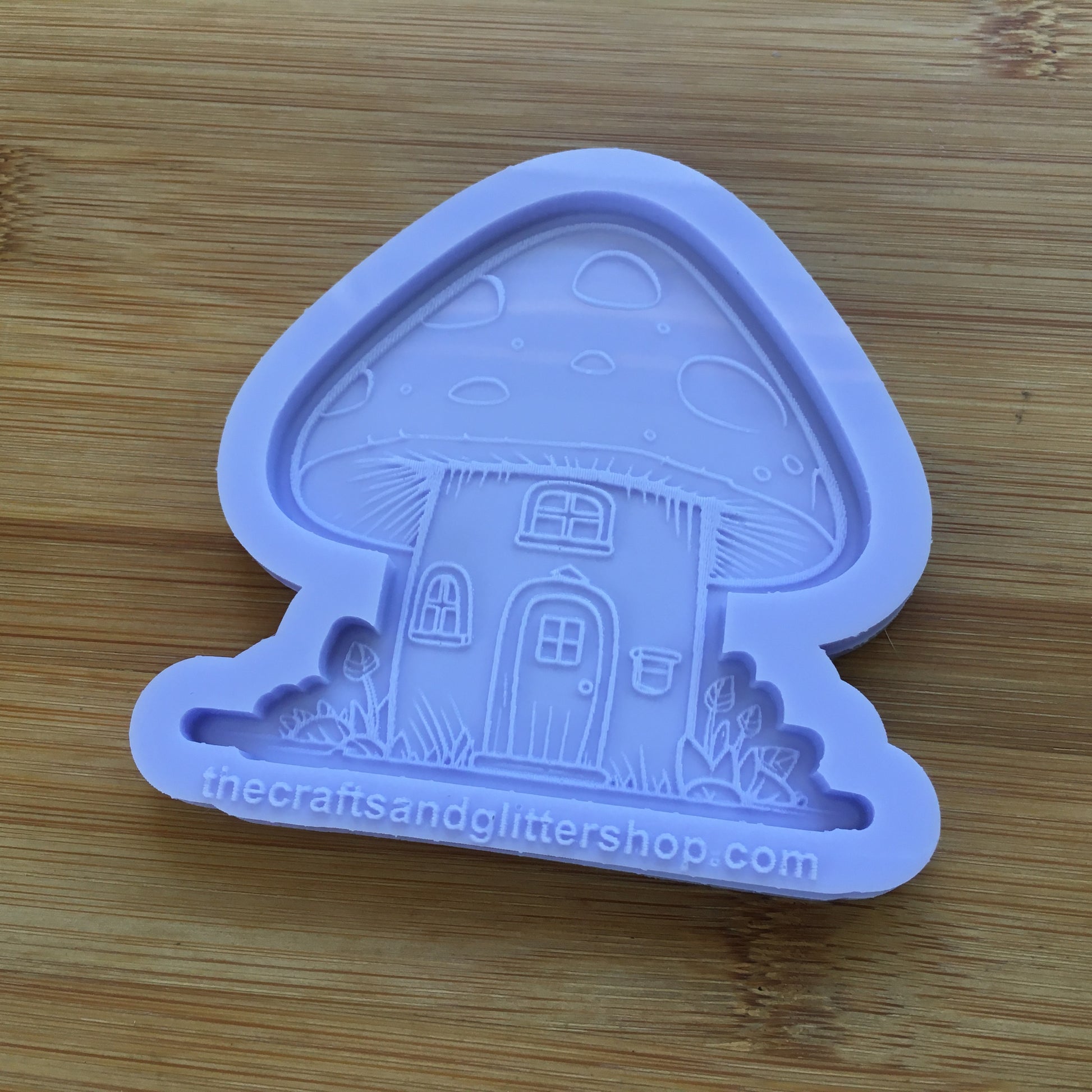 3" Mushroom House Silicone Mold