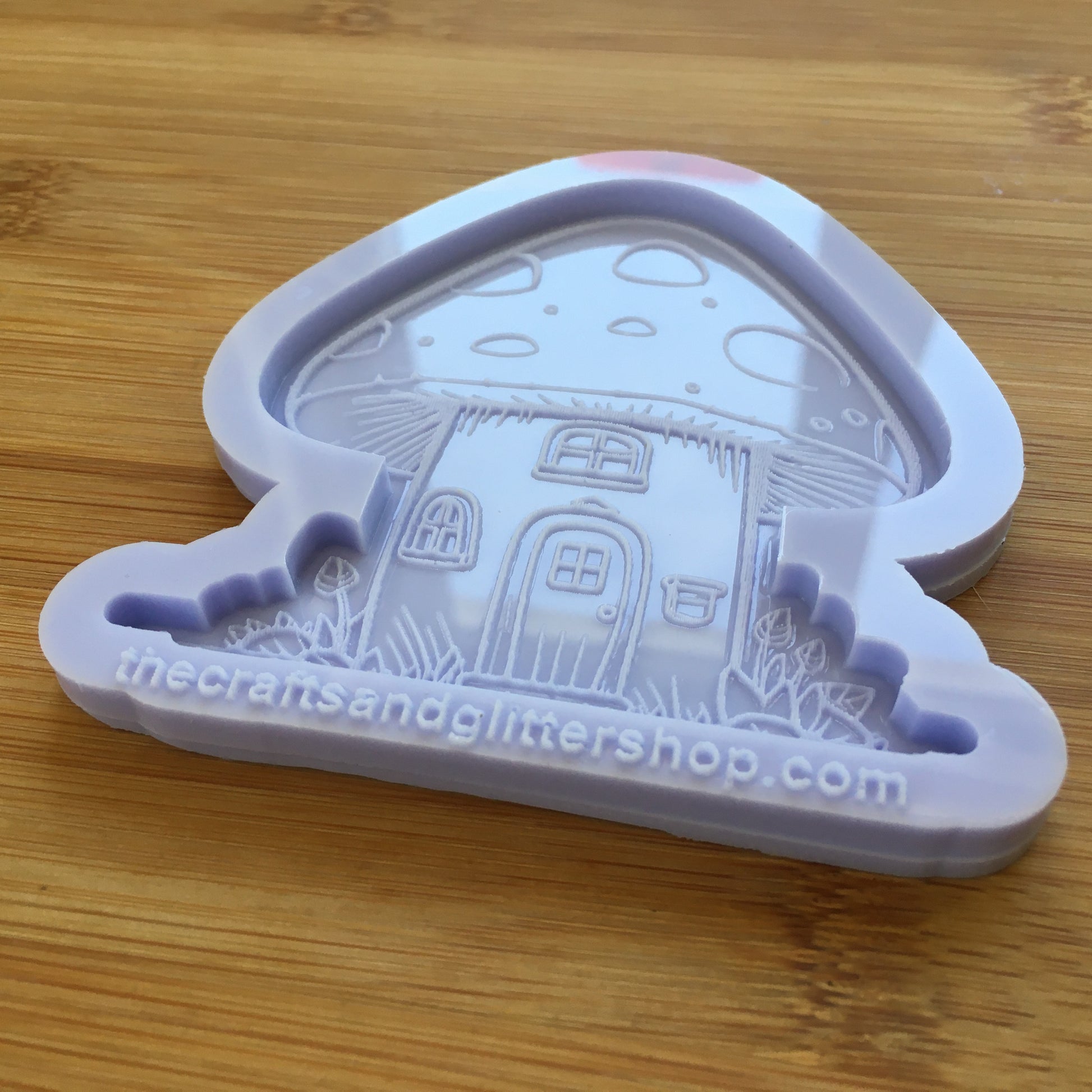 3" Mushroom House Silicone Mold