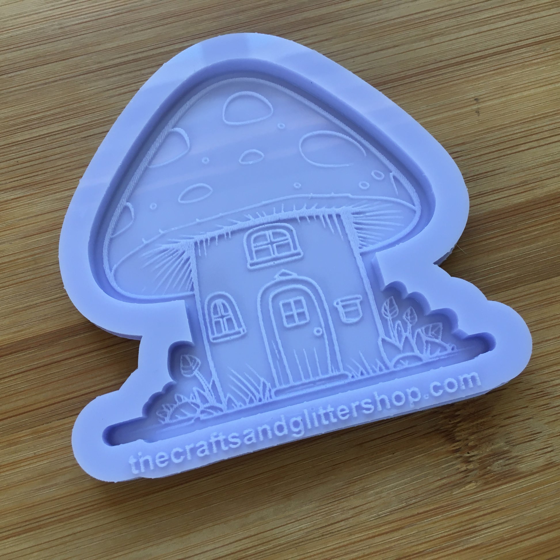 3" Mushroom House Silicone Mold