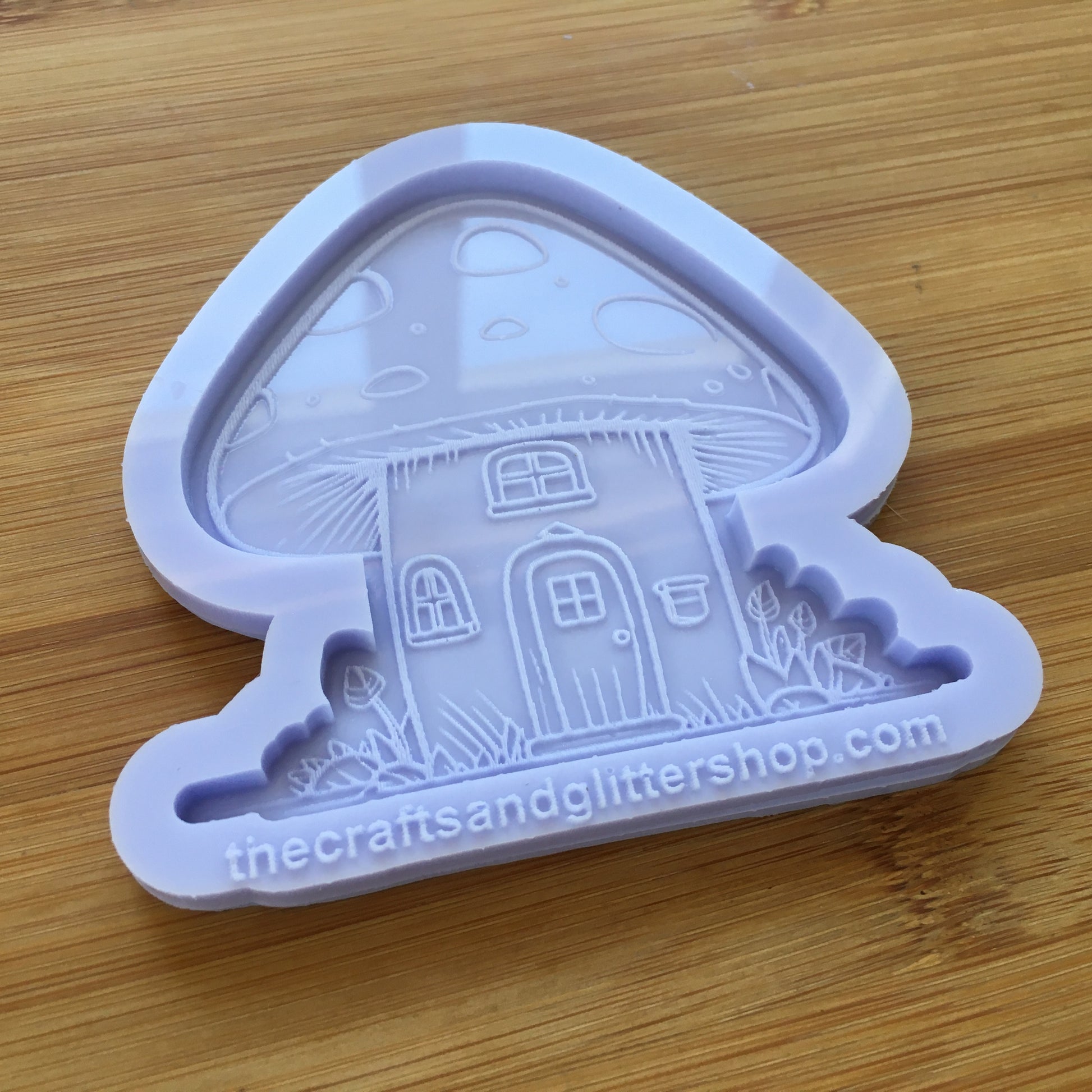 3" Mushroom House Silicone Mold