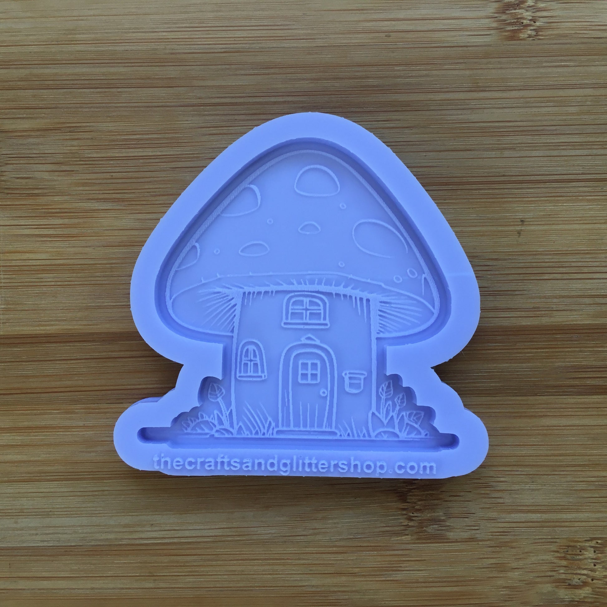 3" Mushroom House Silicone Mold