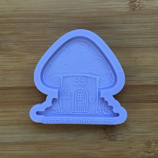3" Mushroom House Silicone Mold