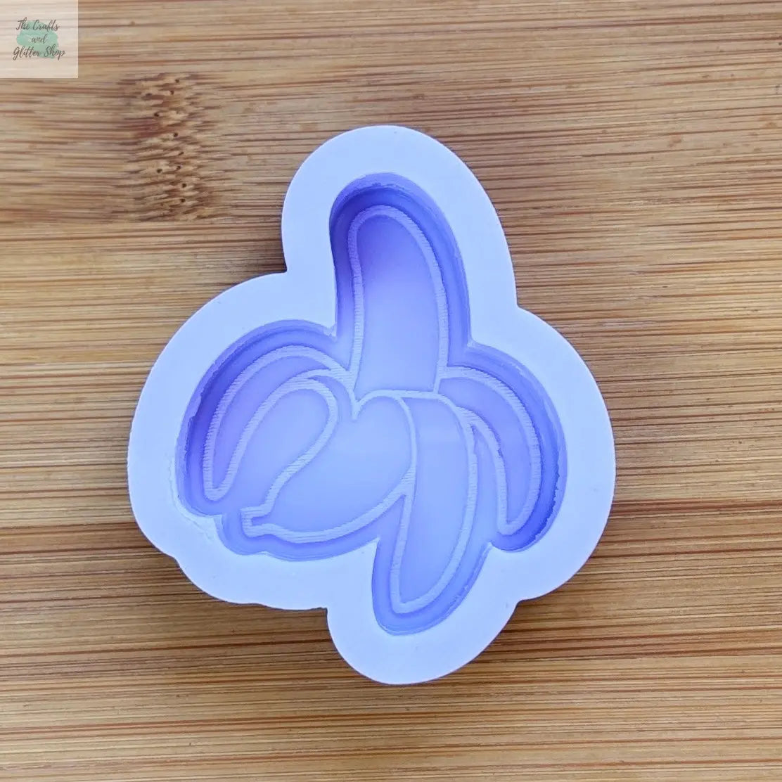3 inch Banana Silicone Mold - The Crafts and Glitter Shop