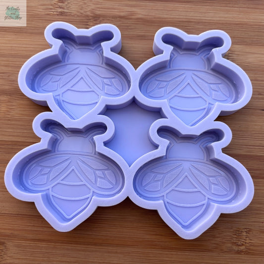 3 inch Bee Silicone Mold - The Crafts and Glitter Shop