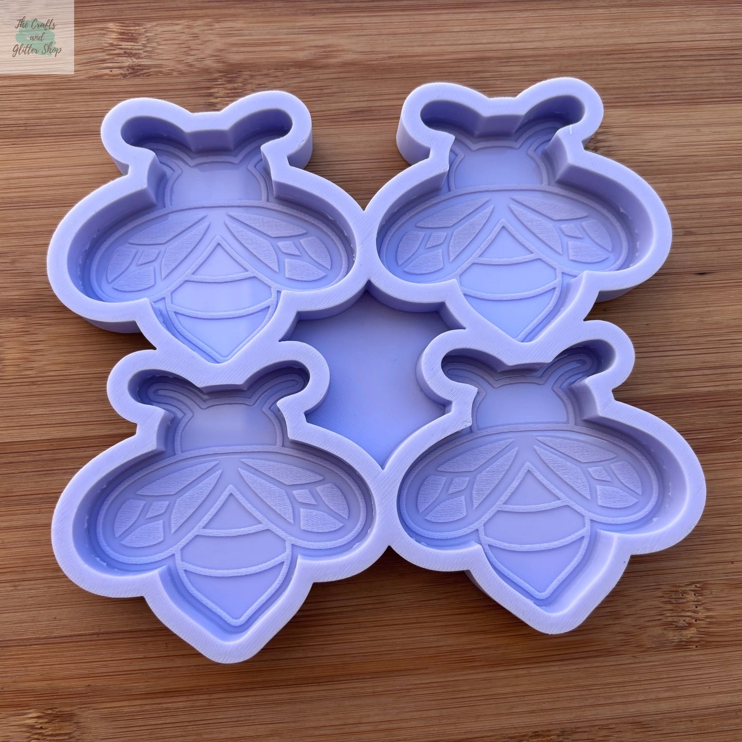 3 inch Bee Silicone Mold - The Crafts and Glitter Shop