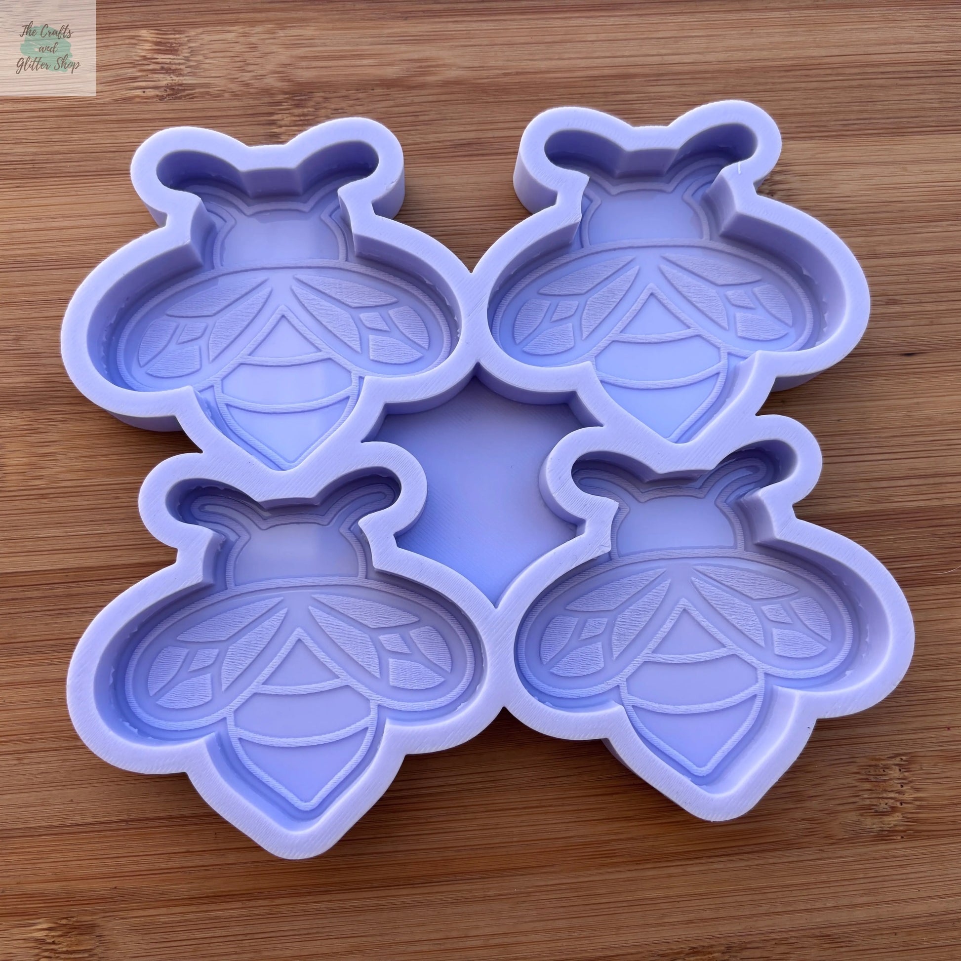 3 inch Bee Silicone Mold - The Crafts and Glitter Shop