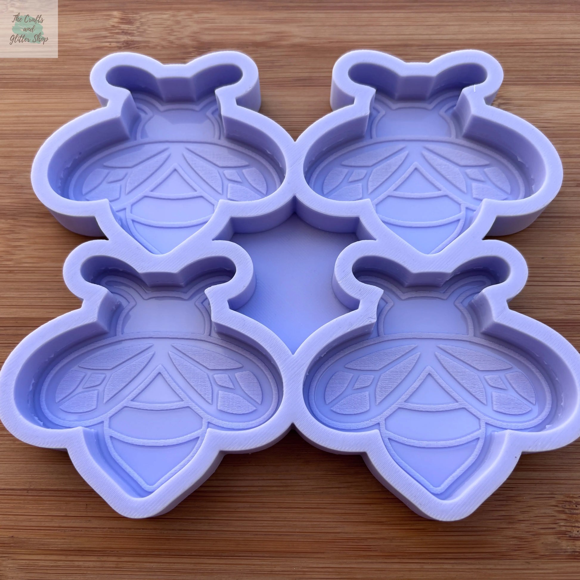 3 inch Bee Silicone Mold - The Crafts and Glitter Shop