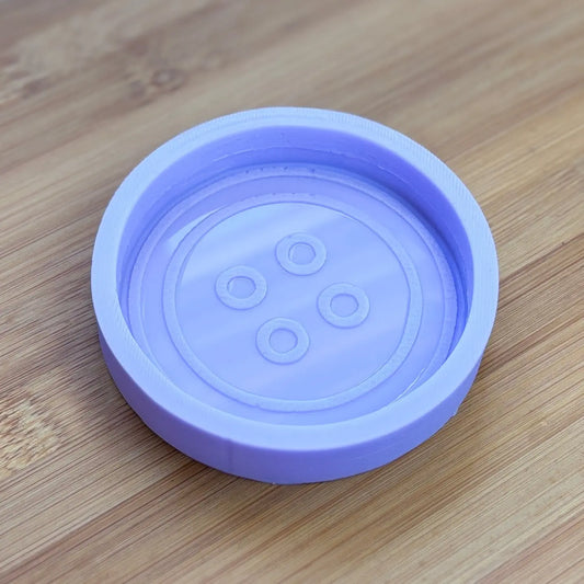 3 inch Button Silicone Mold
