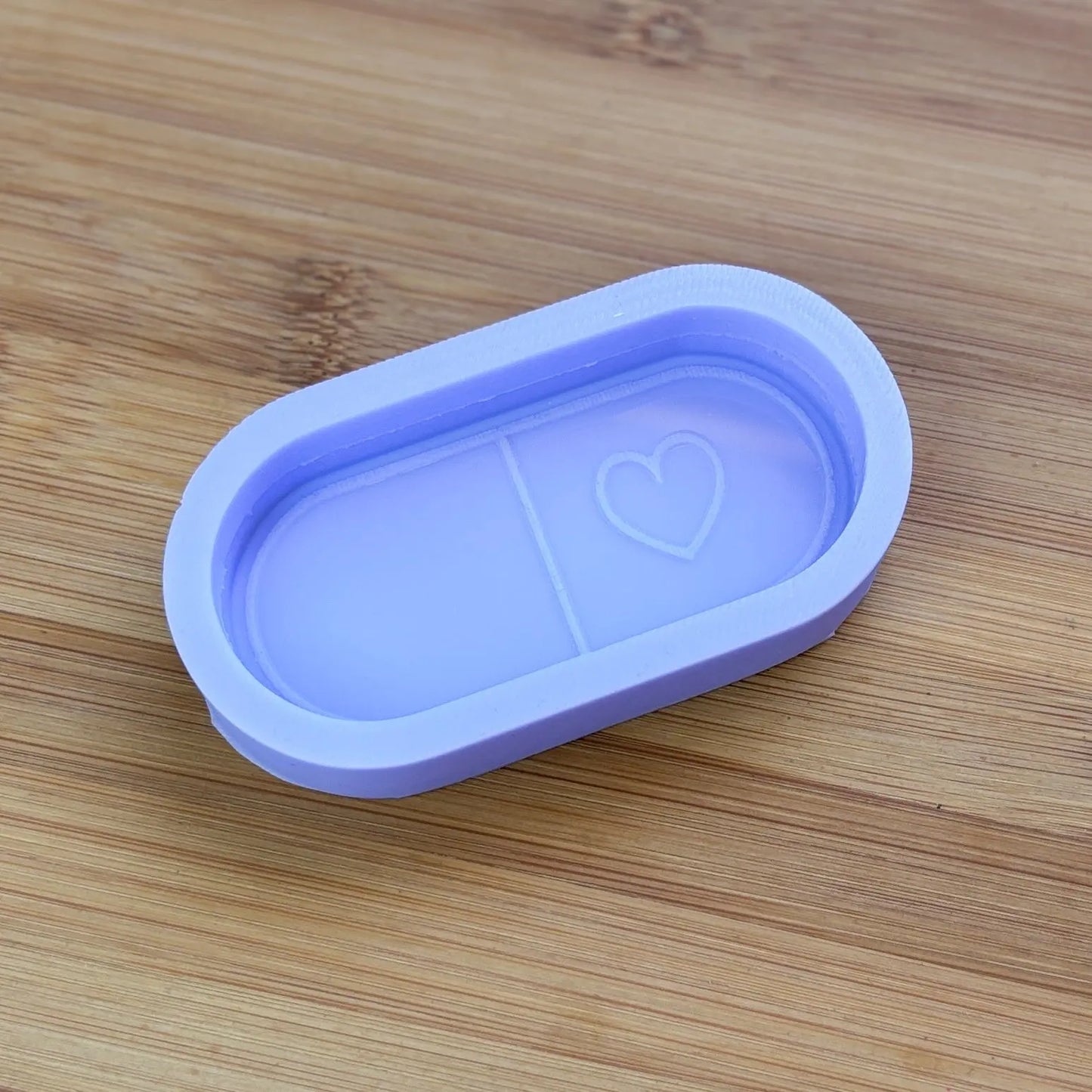 3 inch Capsule Silicone Mold - The Crafts and Glitter Shop