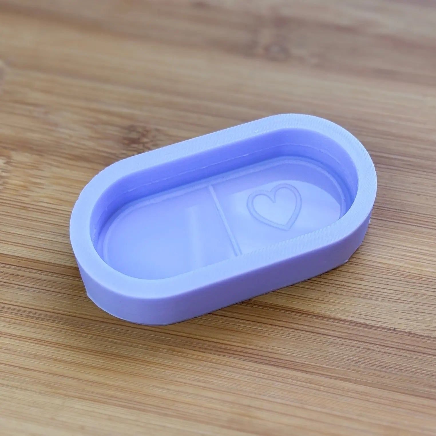 3 inch Capsule Silicone Mold - The Crafts and Glitter Shop