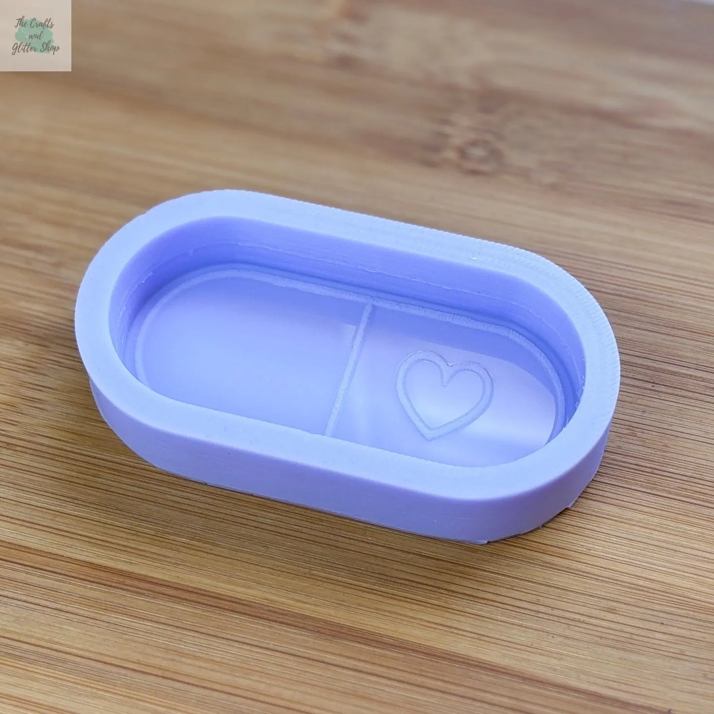 3 inch Capsule Silicone Mold - The Crafts and Glitter Shop