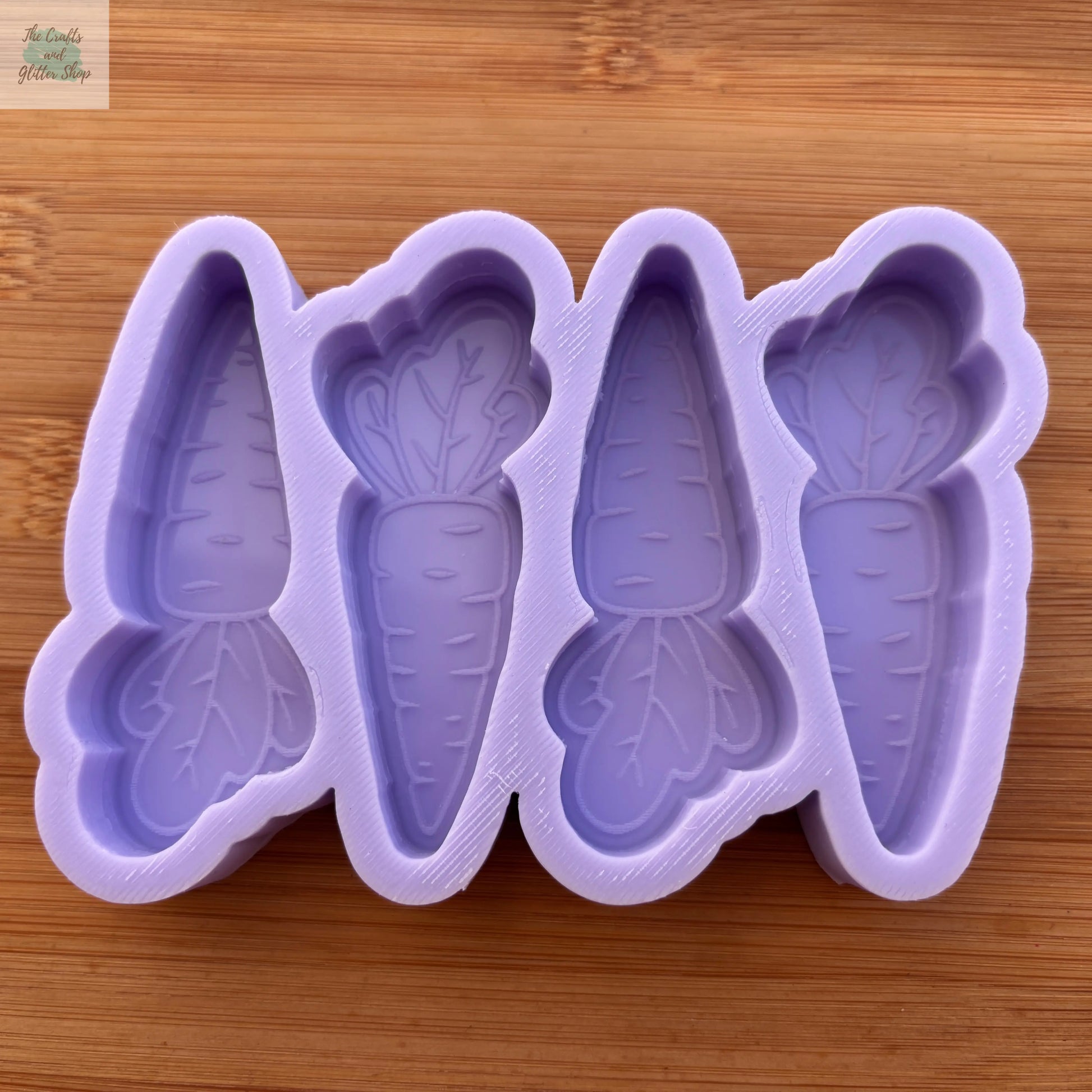 3 inch Carrot Silicone Mold - The Crafts and Glitter Shop
