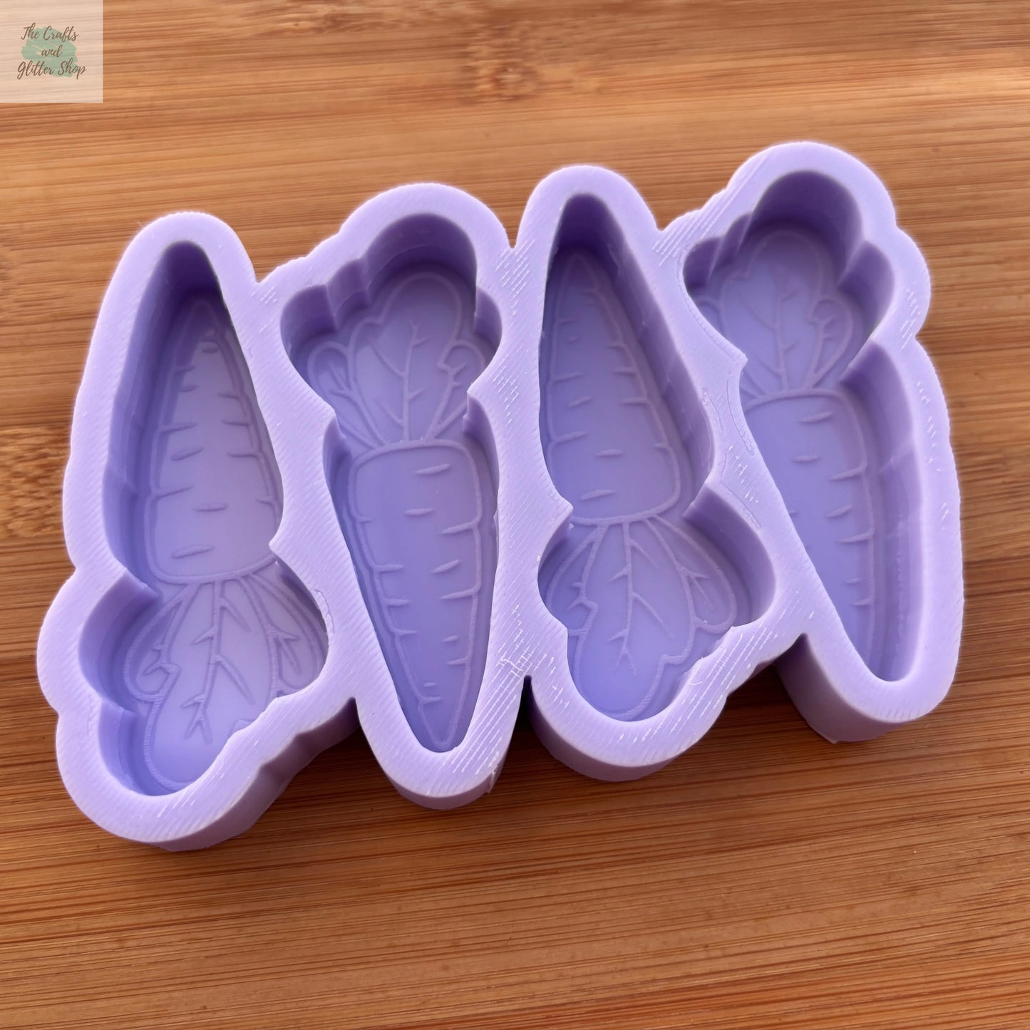3 inch Carrot Silicone Mold - The Crafts and Glitter Shop