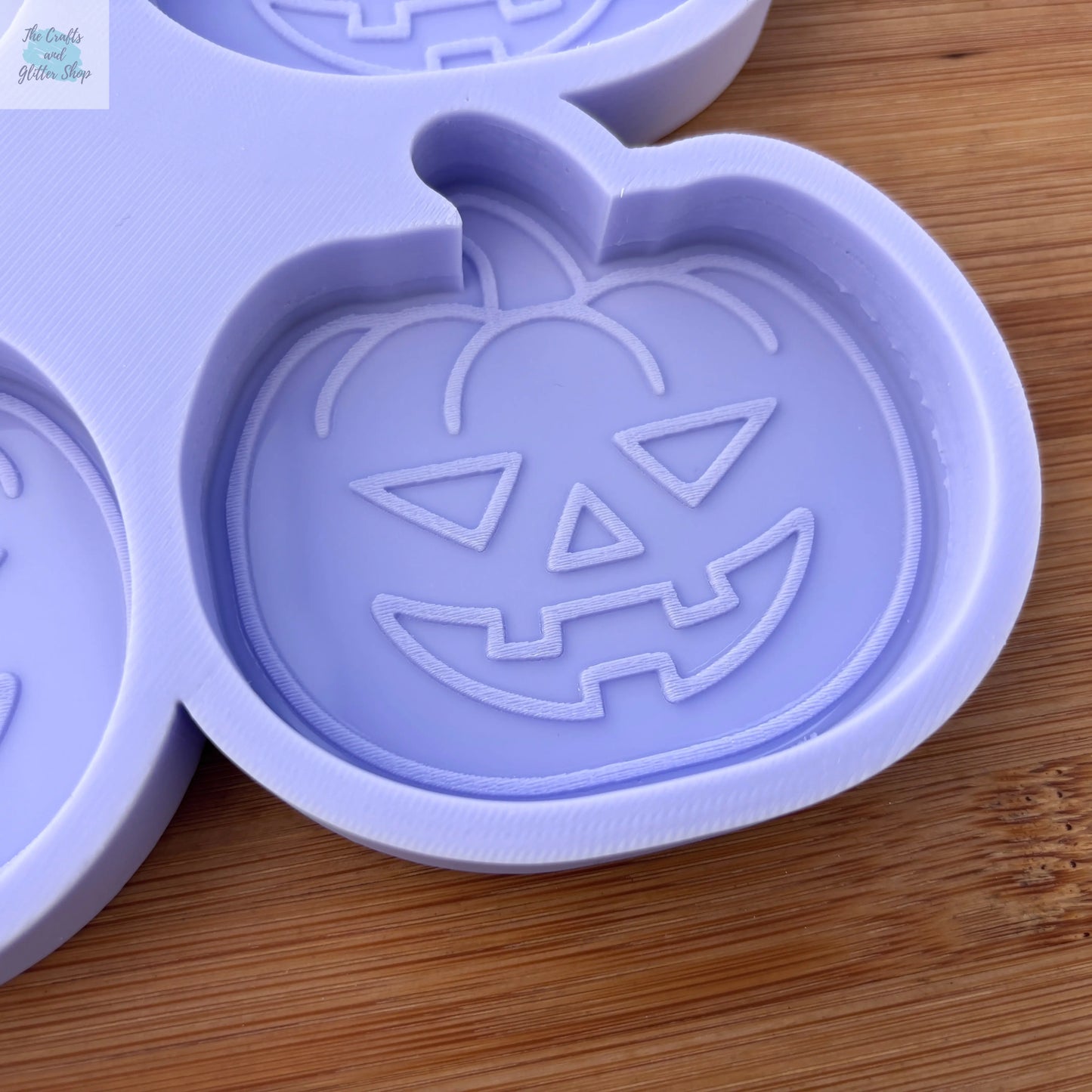 3 inch Carved Pumpkin Silicone Mold