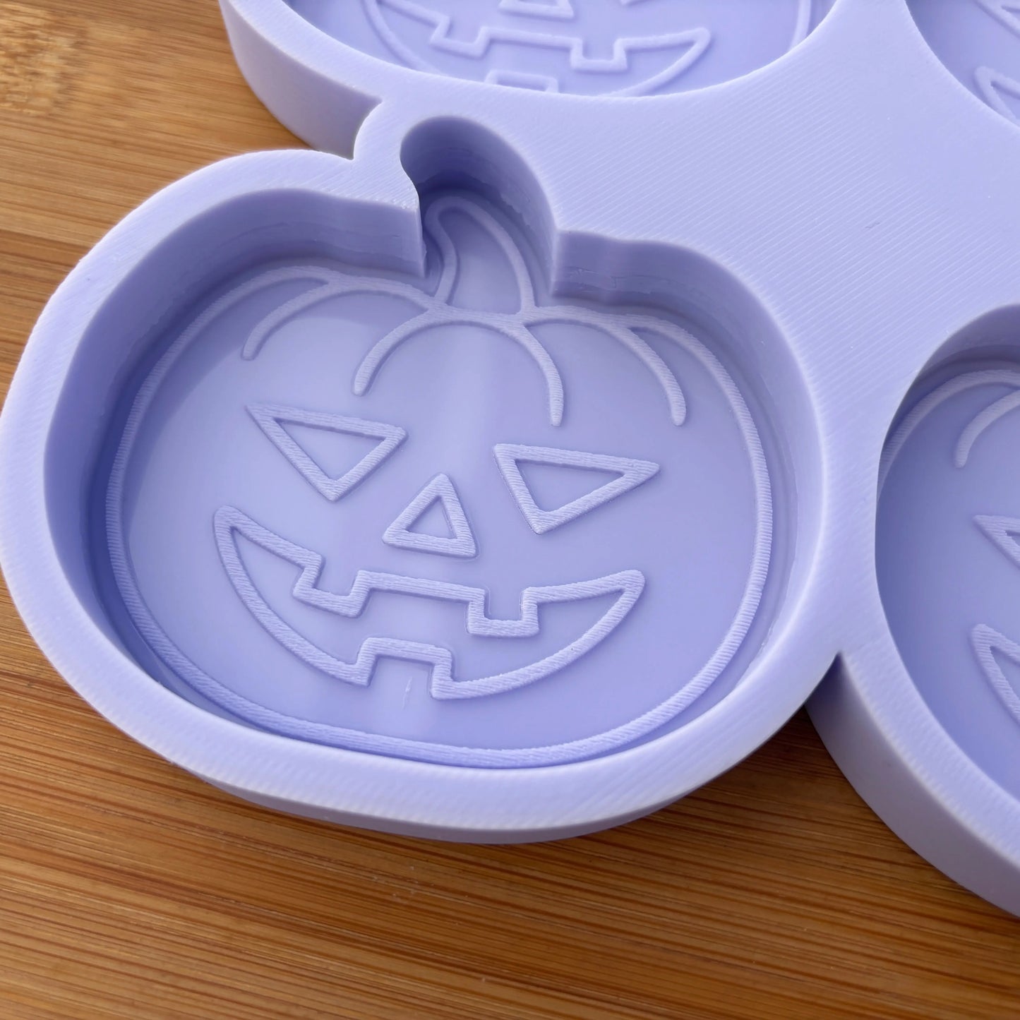 3 inch Carved Pumpkin Silicone Mold