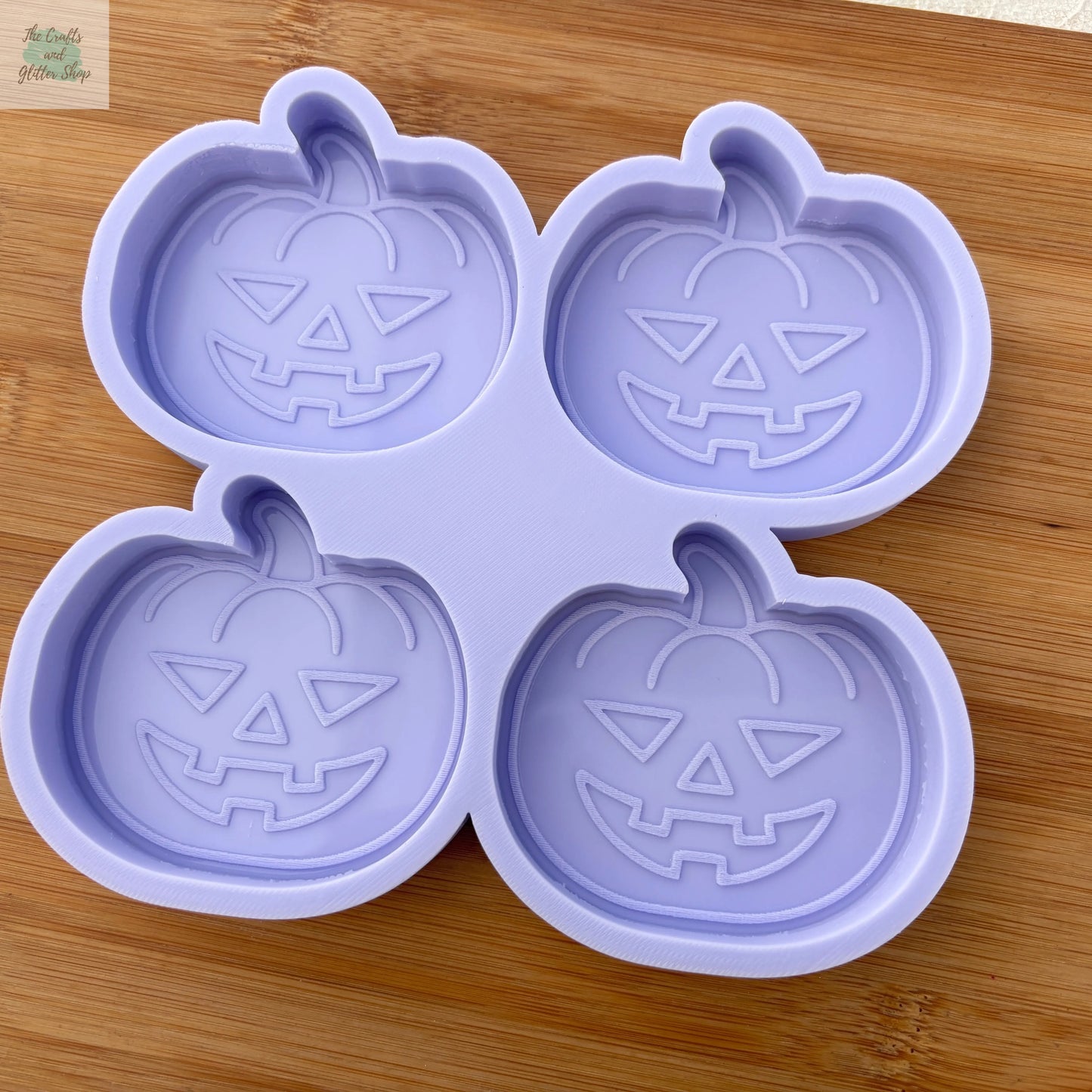 3 inch Carved Pumpkin Silicone Mold - The Crafts and Glitter Shop