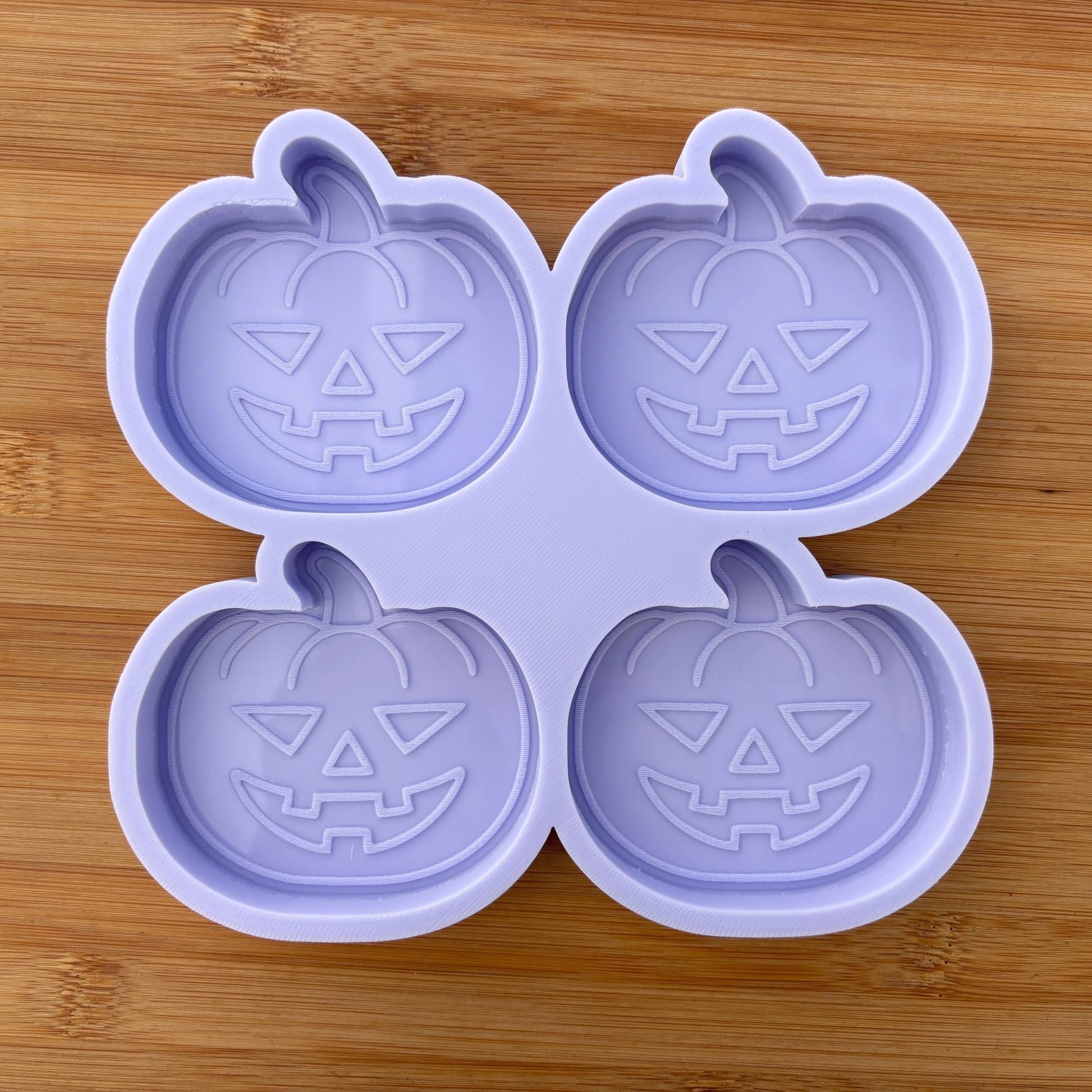 3 inch Carved Pumpkin Silicone Mold