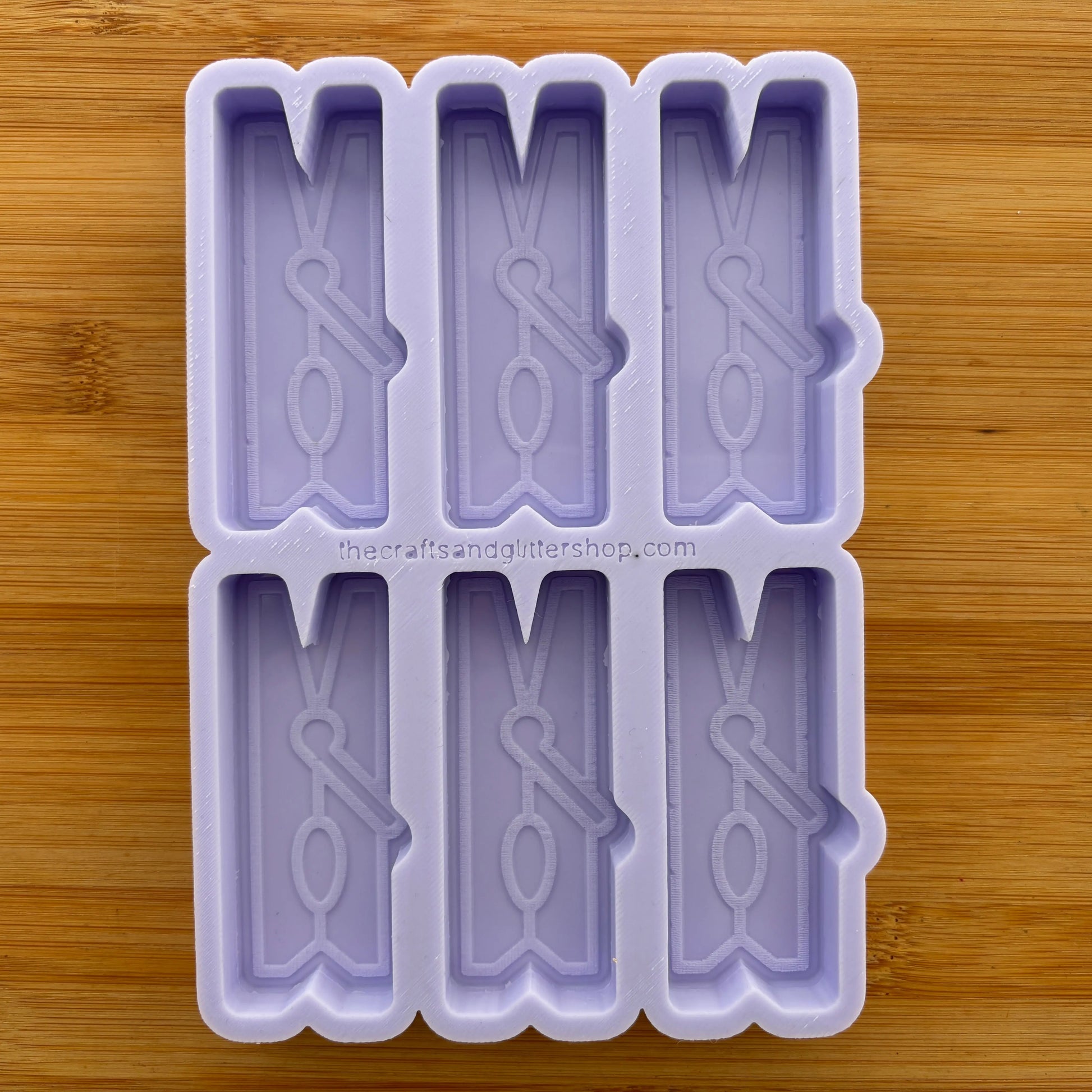 3 inch Clothes Pin Silicone Mold - The Crafts and Glitter Shop