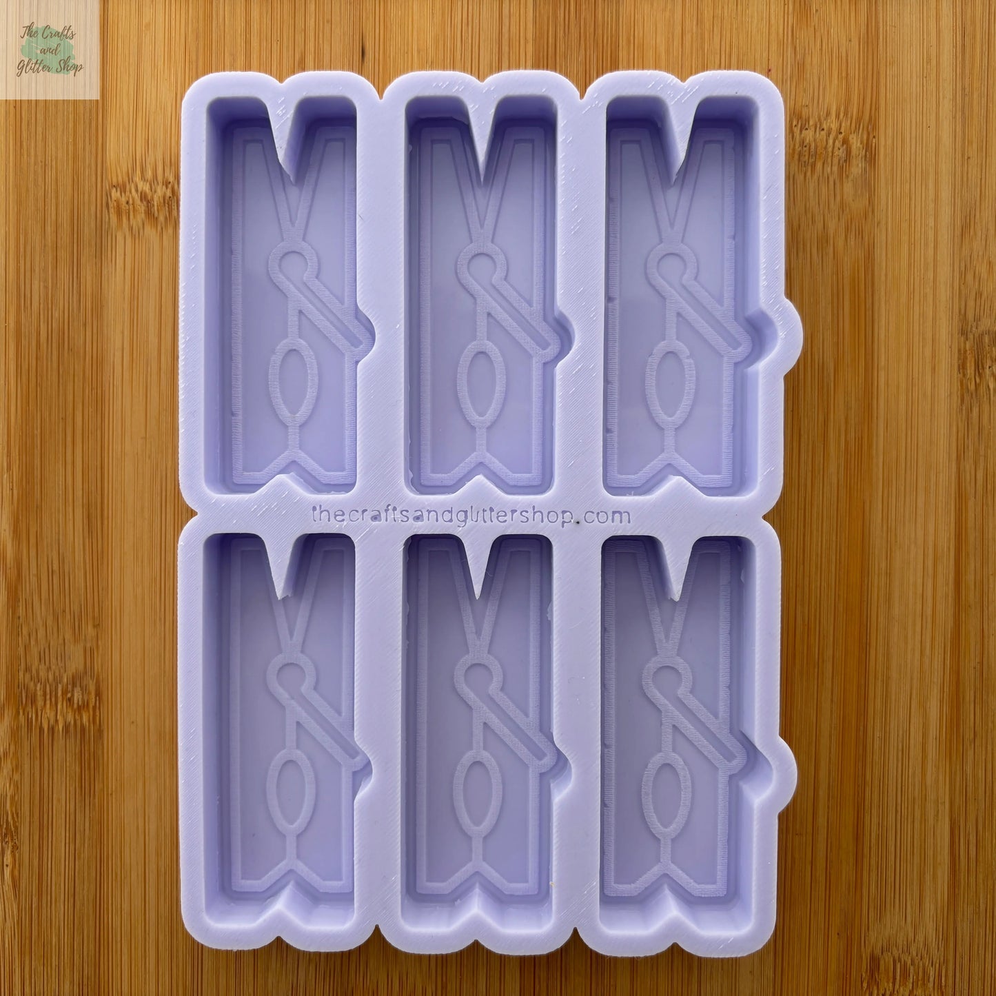 3 inch Clothes Pin Silicone Mold