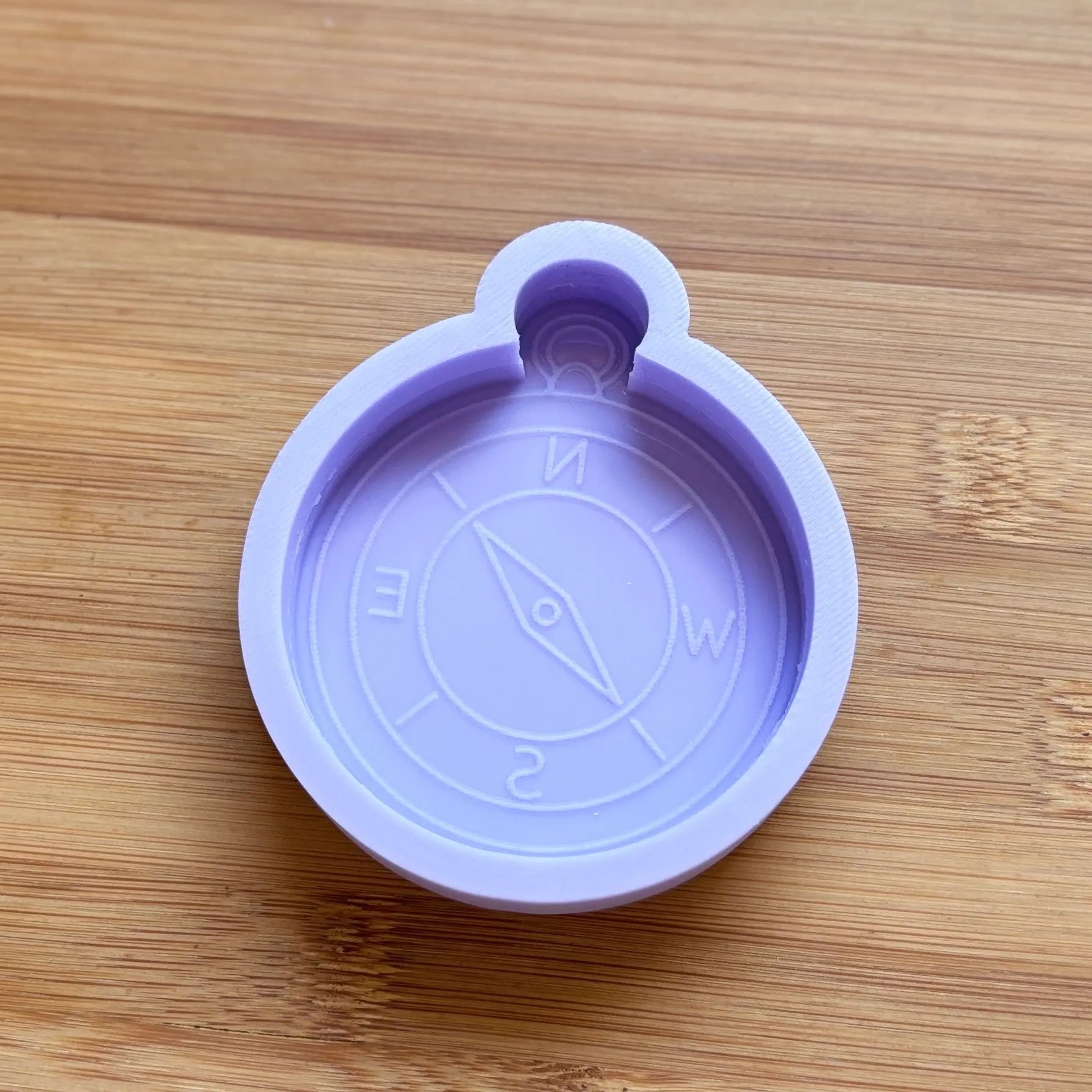 3 inch Compass Silicone Mold - The Crafts and Glitter Shop